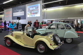 MG TD (1952) - ausgerufen bei EUR 23'500 in der ClassicBid-Versteigerung (Retro Classics Bavaria 2017 in Nürnberg)