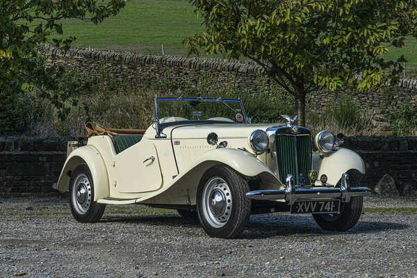 MG TD Midget (1952) - als Lot 709 angeboten anlässlich Silverstone Auctions “NEC Classic Motor Show Sale" am 12. November 2022
