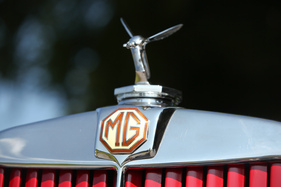 MG TD Mk II Competition (1951) - das berühmte Achteck auf dem Kühlergrill