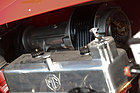 MG TD Mk II Competition (1951) - im Hintergrund sieht man den Shorrock Kompressor