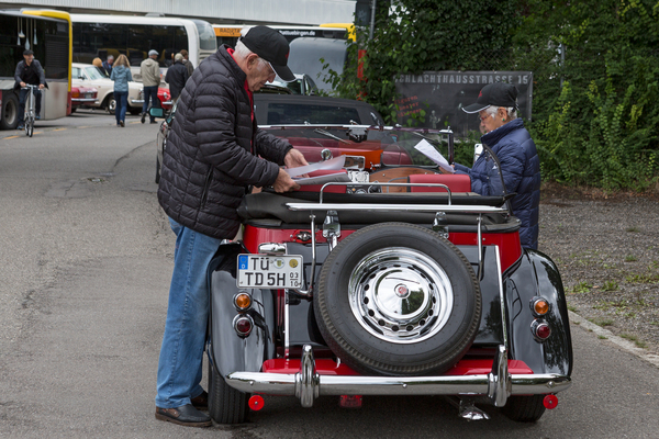 MG TD Orientierung – Tübingen Classic Oldtimerfestival 2025