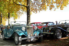 MG TD - einer, der zu haben wäre - Swiss Classic British Car Meeting Morges 2017