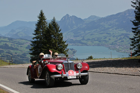 MG TF 1250 (1953) - an der OCC Jungfrau Rallye 2017 (1953)