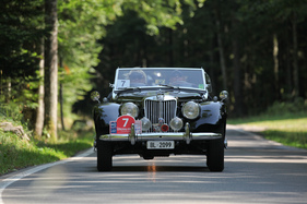 MG TF 1250 (1953) - an der OCC Jungfrau Rallye 2017