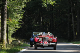 MG TF 1250 (1953) - an der OCC Jungfrau Rallye 2017