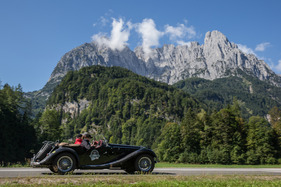 MG TF 1250 (1953) - an der Saalbach Classic 2015