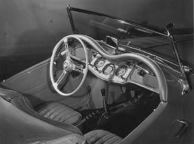 MG TF (1953) - Innenraum und Armaturenbrett