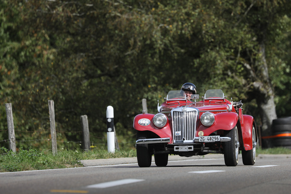 Image: MG TF (1954) - Field 1 - 5th Memorial Hill Climb Steckborn 2023