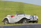 MG TF (1954) - die Scheinwerfer sind im Gegensatz zum Vorgänger TD in die Kotflügel integriert