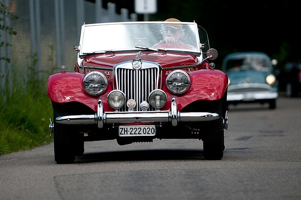 MG TF am 3. Dolder Classics 2011