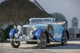 MG VA Tickford Drophead Coupe (1938) - als Lot 05 angeboten an der Versteigerung der Oldtimer Galerie an der Swiss Classic World Luzern am 28. Mai 2022