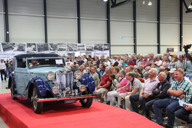 MG VA Tickford Drophead Coupe (1938) - als Lot 05 anlässlich der Versteigerung der Oldtimer Galerie an der Swiss Classic World Luzern am 28. Mai 2022