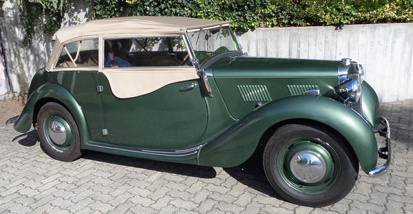 MG YT Tourer (1950) - als Lot 58 an der Versteigerung der Oldtimer Galerie Toffen am 21. April 2018