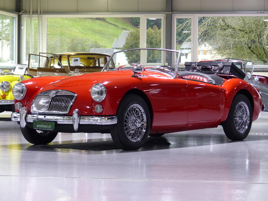 Bild: MGA 1600 Mk1 (1961) - dabei bei der Advents-Auktion im Oldtimer Zentrum Ostschweiz 2024