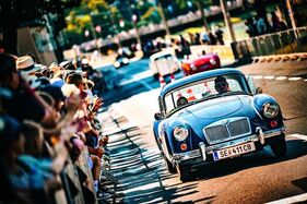 MGA Coupé beim Stadt-Grand-Prix in Salzburg - Gaisbergrennen 2025