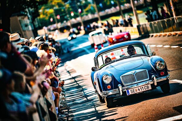 Bild: MGA Coupé beim Stadt-Grand-Prix in Salzburg - Gaisbergrennen 2025