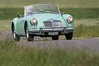 MGA Twin Cam (1959) - Grün in Grün