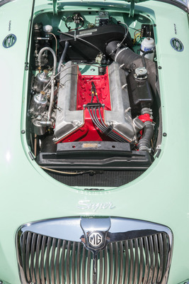 MGA Twin Cam (1959) - der längs eingebaute Doppelnockenwellen-Vierzylinder