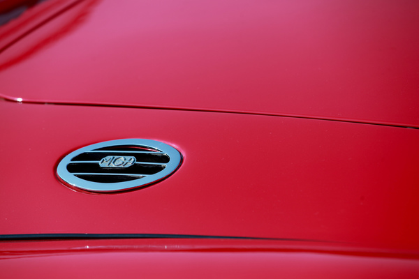 MGA-Zeichen auf dem Luftauslass - Dolder Classics September 2020