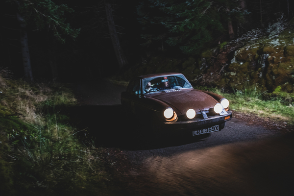 MGB GT (1973) - LeJog Rallye 2019 - Gutes Licht ist Pflicht