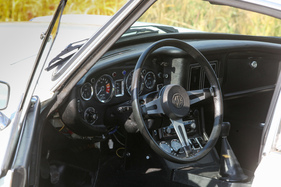 MGB GT (1976) - im Innern hat sich bis 1976 noch kaum etwas verändert