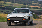 MGB GT (1976) - mit Gummistossfängern deultich günstiger als die Chromalternative