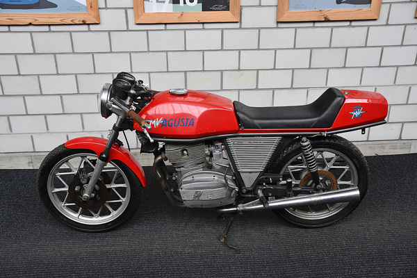 Bild: MV Agusta 350 BE Ipotesi (1974) - als Lot 07 angeboten an der Versteigerung der Oldtimer Galerie Toffen am 22. März 2025