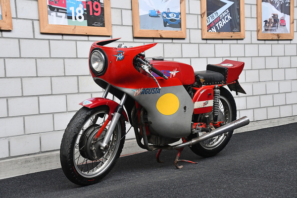 MV Agusta 350 S Bicilindrica (1972) - offered as lot 09 at the auction of the Oldtimer Galerie Toffen on March 22, 2025