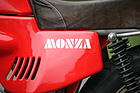 MV Agusta 832 Monza (1978) - die "Monza" wurde zunächst "Boxer" genannt, aber da war Ferrari wegen des 365 GT/4 Berlinetta Boxer dagegen