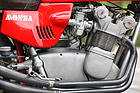 MV Agusta 832 Monza (1978) - mit Lösen von zwölf Schrauben lässt sich der Oberteil des Motors, das sogenannte Zylinderbankett, abnehmen