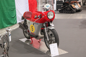 MV Agusta Magni (1978) - Rahmen von Magni, Motor von MV - in der Ausstellung der "Freunde alter Motorräder" - Swiss Classic World Luzern 2021