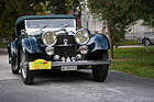 Image: Mighty Alvis curves into the driveway - Swiss Classic British Car Meeting Morges 2019