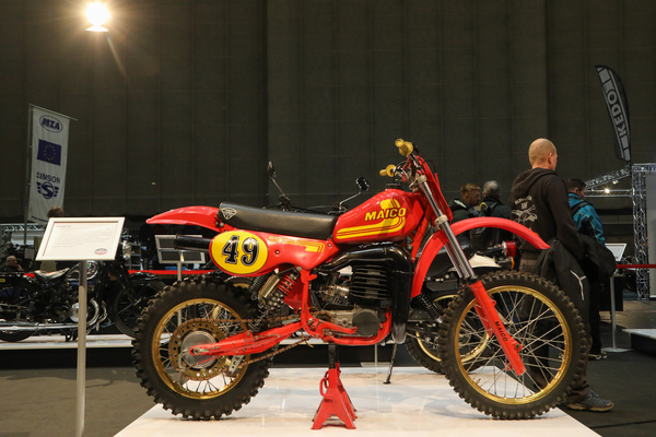 Maico MC 500 (1981) - Zweitakt-Geländemaschine, in der Motorrad-Sonderschau - Bremen Classic Motorshow 2023