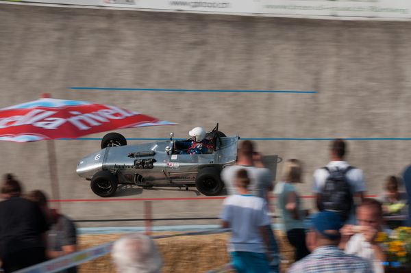 Mallock U2 MK8 (1968) von Bruno Gentilesca am Indianapolis in Oerlikon 2014