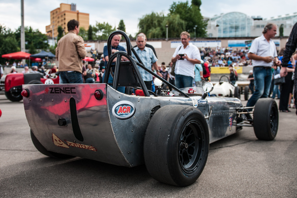 Mallock U2 MK8 (1968) von Bruno Gentilesca am Indianapolis in Oerlikon 2014