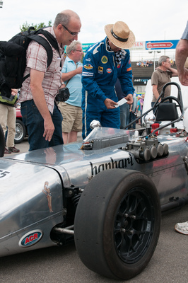 Mallock U2 MK8 (1968) von Bruno Gentilesca am Indianapolis in Oerlikon 2014