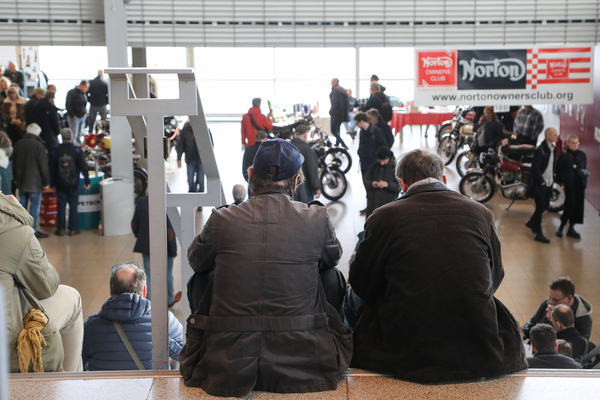 Man darf auch einmal ausruhen - Bremen Classic Motorshow 2023