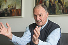 Bild: Manfred Jantke im Gespräch