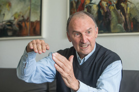 Manfred Jantke im Gespräch