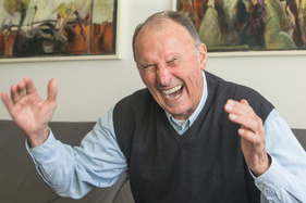 Manfred Jantke im Gespräch