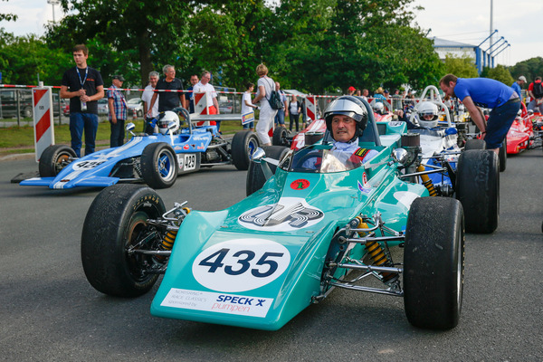 Image: Manfred Jantke in the Kaimann - on the occasion of the review "50 years of Formula Vee" at the Norisring 2015