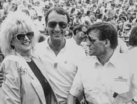 Manfred Jantke mit Hans Mezger