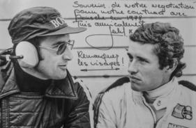 Manfred Jantke mit Jacky Ickx