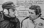Bild: Manfred Jantke mit Jacky Ickx