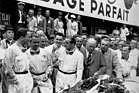 Manfred von Brauchitsch, Rudolf Caracciola, Hermann Lang, Sailer und Neubauer - Dreifachsieg beim Grossen Preis der Schweiz (1939)