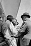 Bild: Manfred von Brauchitsch, Rudolf Uhlenhaut, Alfred Neubauer und Rudolf Caracciola - Grosser Preis von Tripolis (1938)
