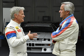 Marc Surer und Jochen Neerpasch im Gespräch am BMW M1 Procar Revival 2019.