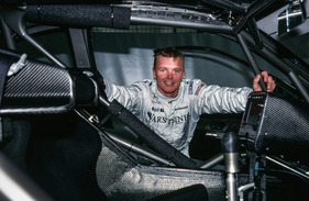 Marcel Fässler mit dem Mercedes