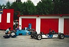 Marcel Fässler mit einem Formel Ford in Lignières am 21.08.1992