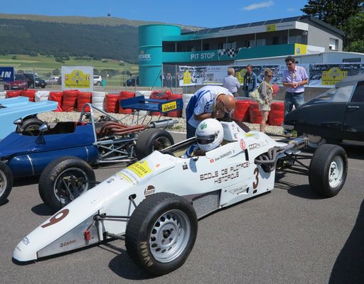Marcel Fässler will drive this Formula Ford 1600 at the Lignières Historique 2014